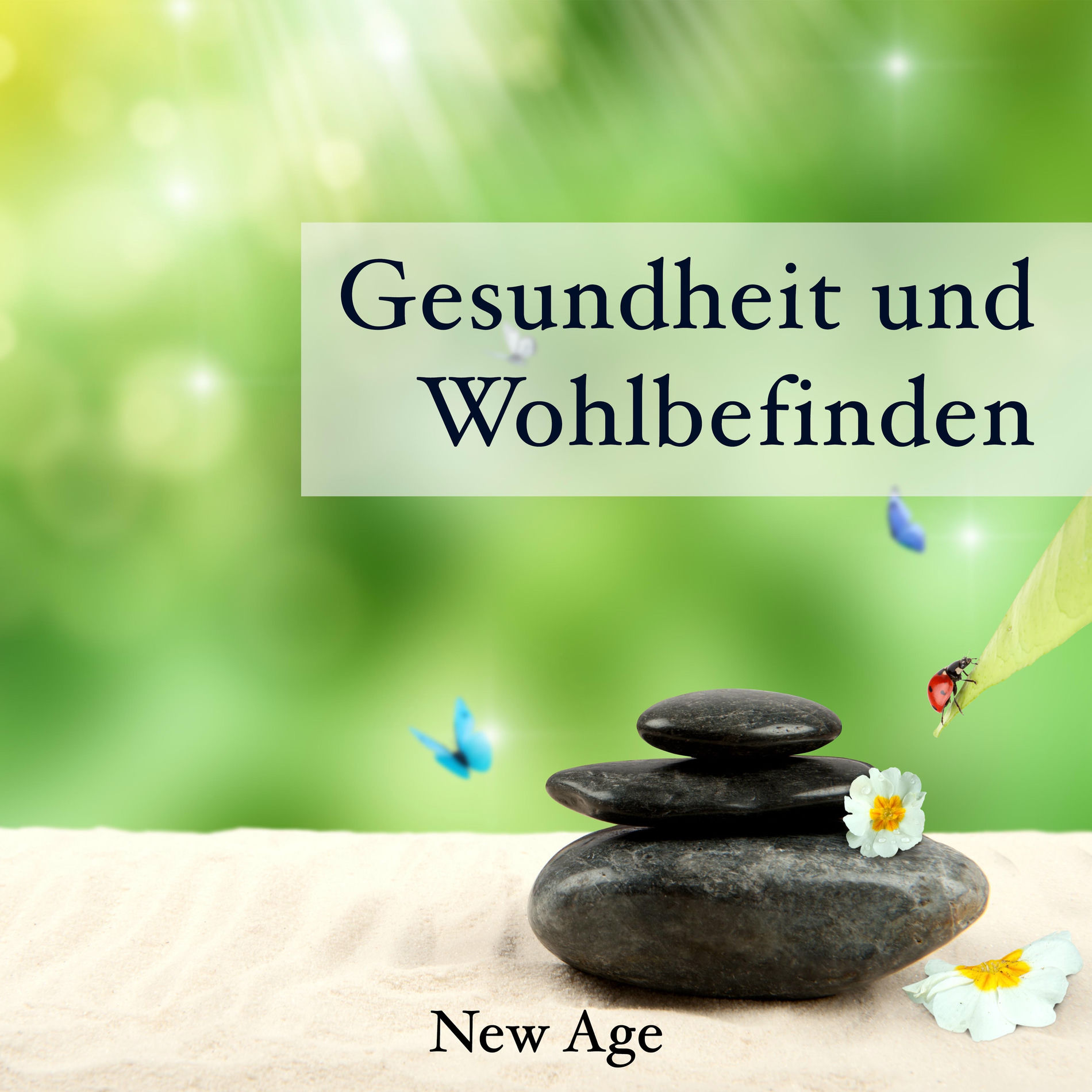 Album cover of Gesundheit und Wohlbefinden - New Age Instrumentalmusik
