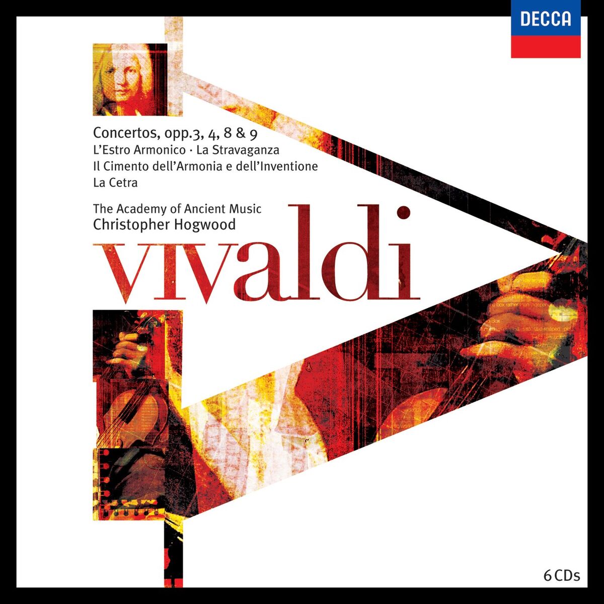 Album cover of Vivaldi: Concerti Opp.3,4,8 & 9