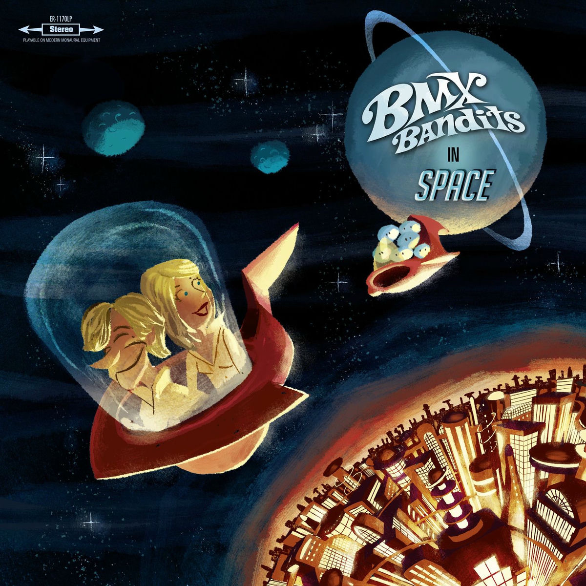 Album cover of BMX Bandits In Space