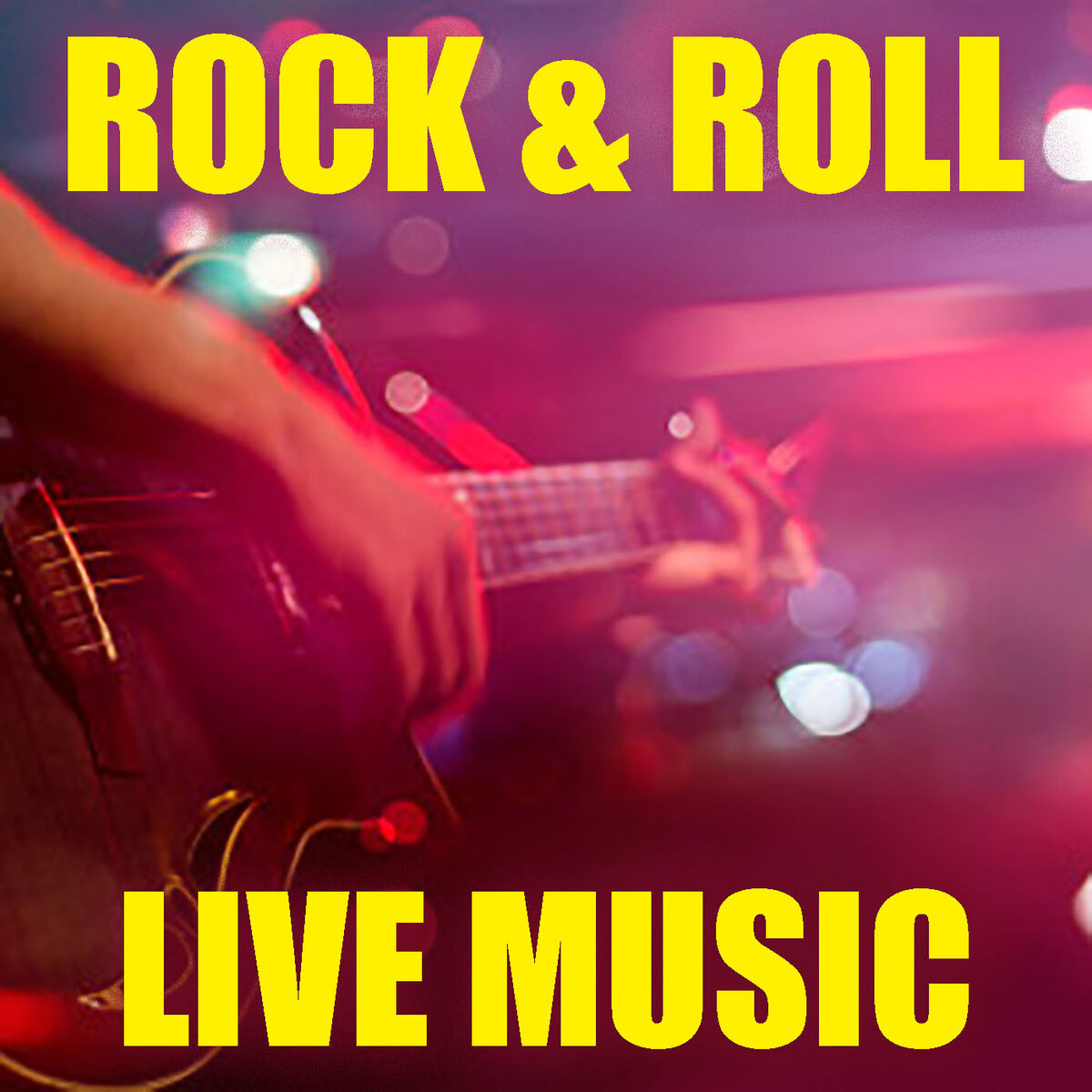 Album cover of Rock & Roll Live Music