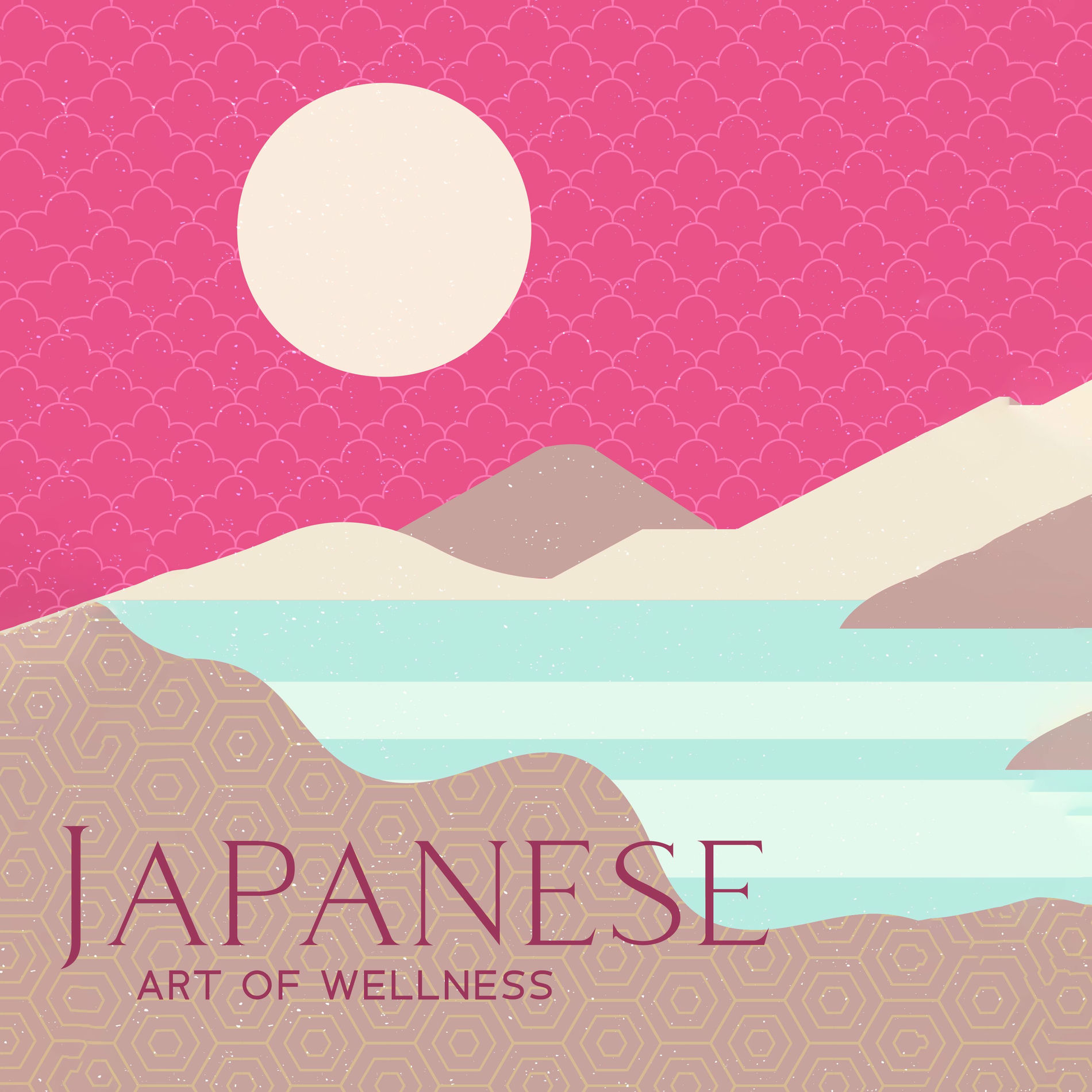 Album cover of Japanese Art of Wellness (Positive Energy Sound Therapy, Deep Meditation Music, Peaceful Moments, Japanese Shakuhachi Garden)