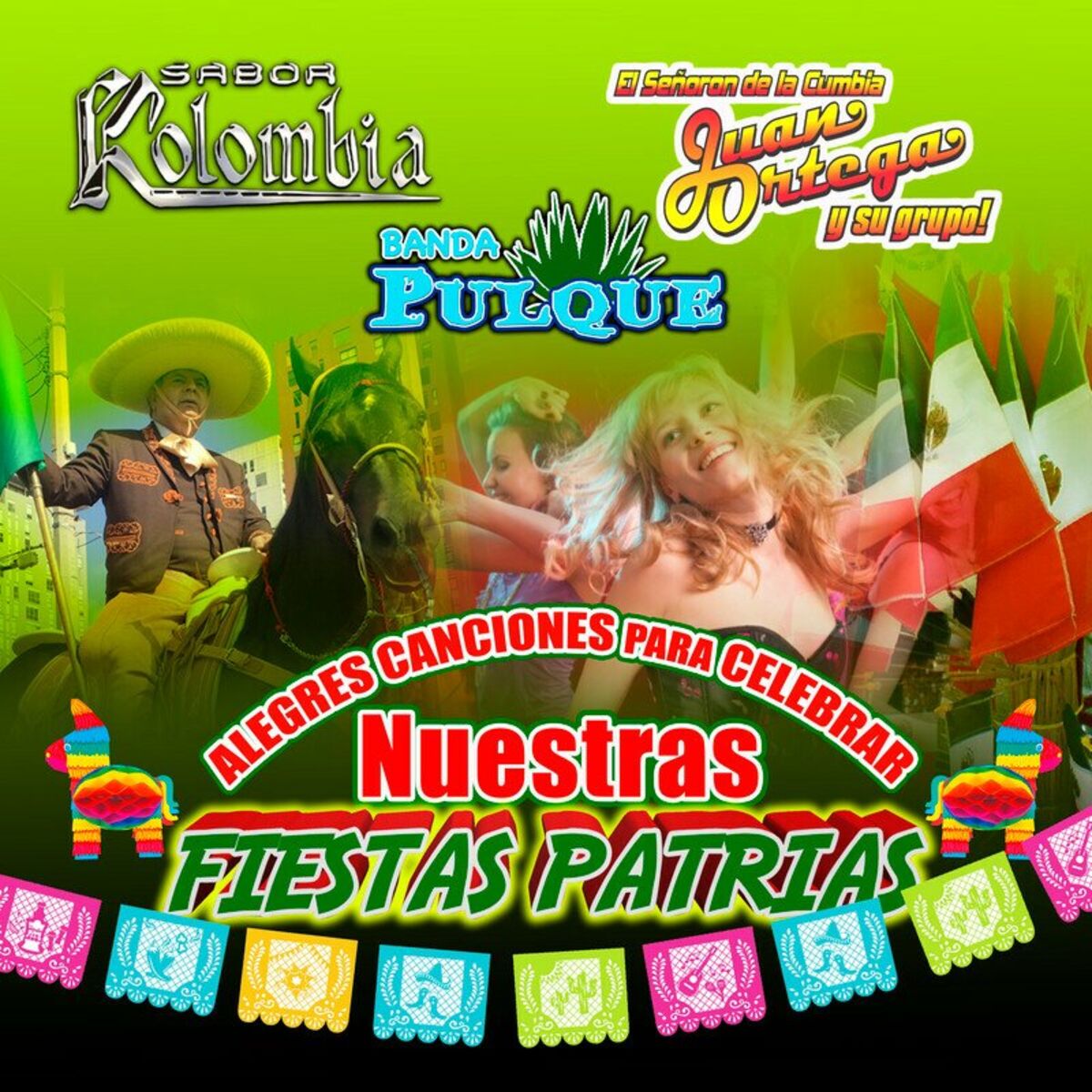 Album cover of Alegres Canciones Para Celebrar Nuestras Fiestas Patrias