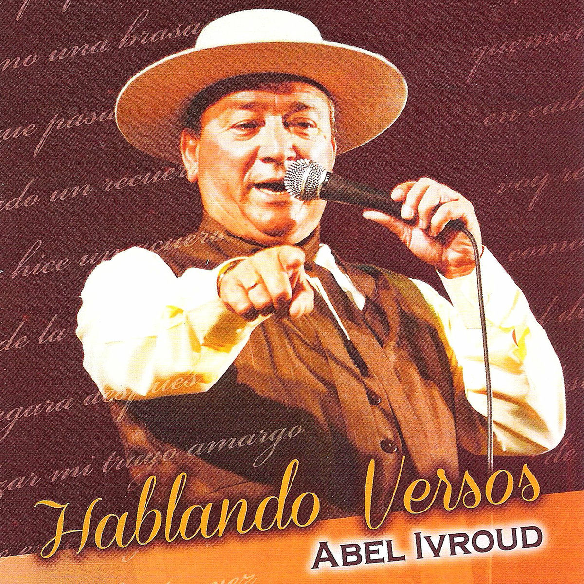 Album cover of Hablando Versos