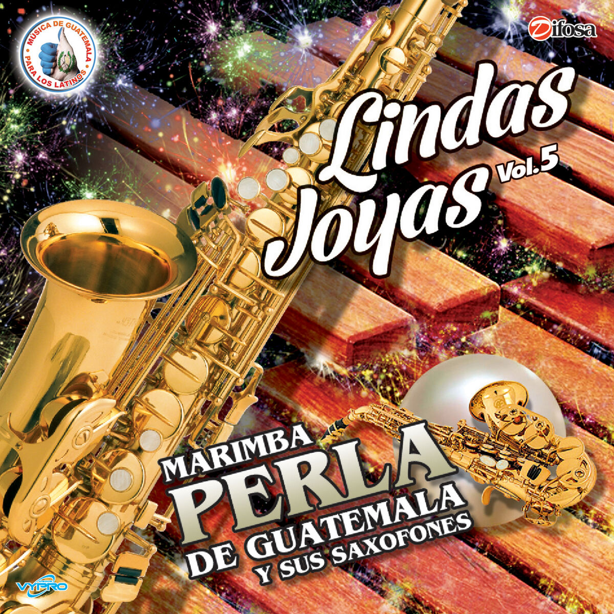 Album cover of Lindas Joyas Vol. 5. Música de Guatemala para los Latinos