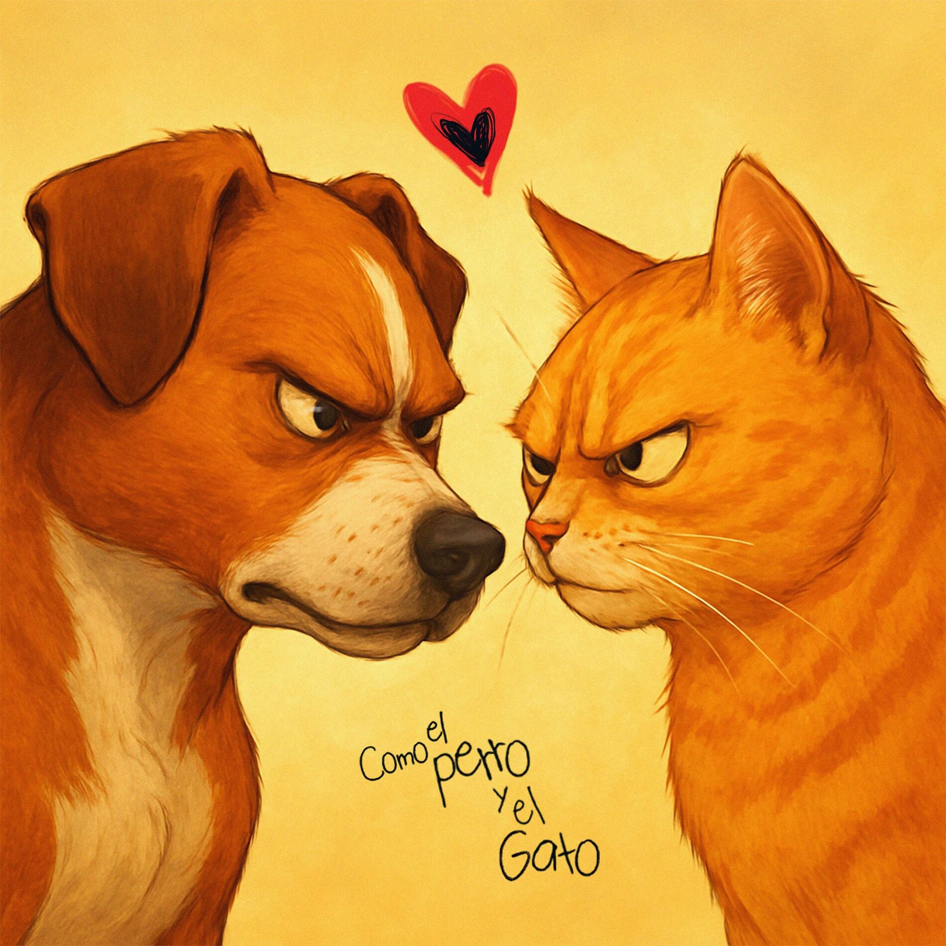 Album cover of Como el perro y el gato
