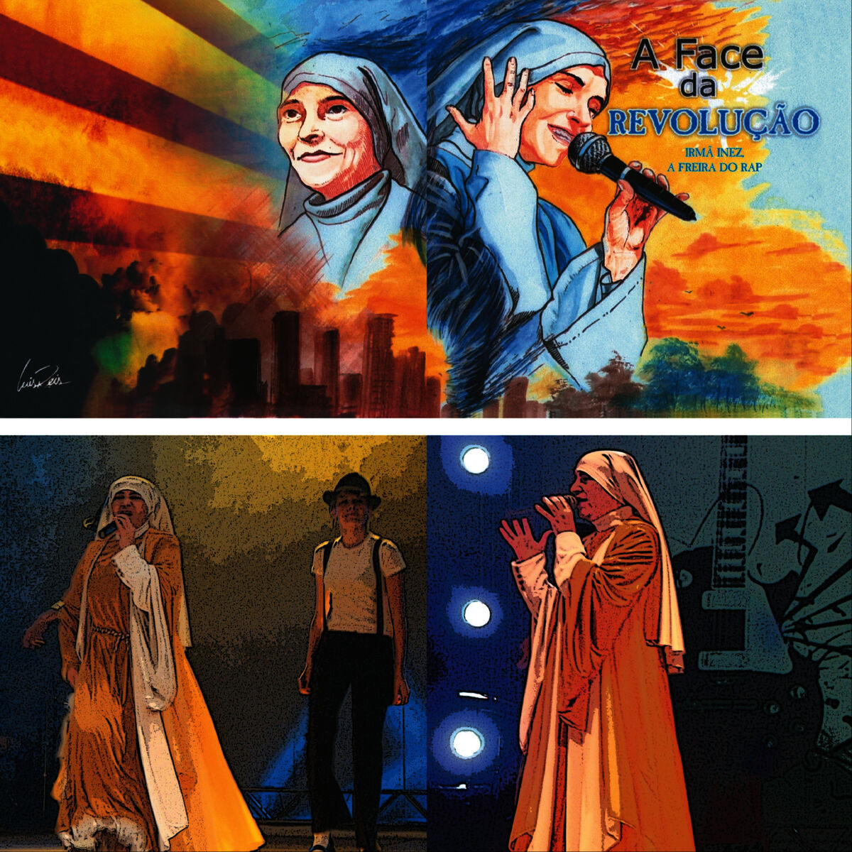 Album cover of A Face da Revolução - a Freira do Rap