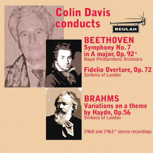 Coiln Davis Conducts Beethoven and Brahms sleeve