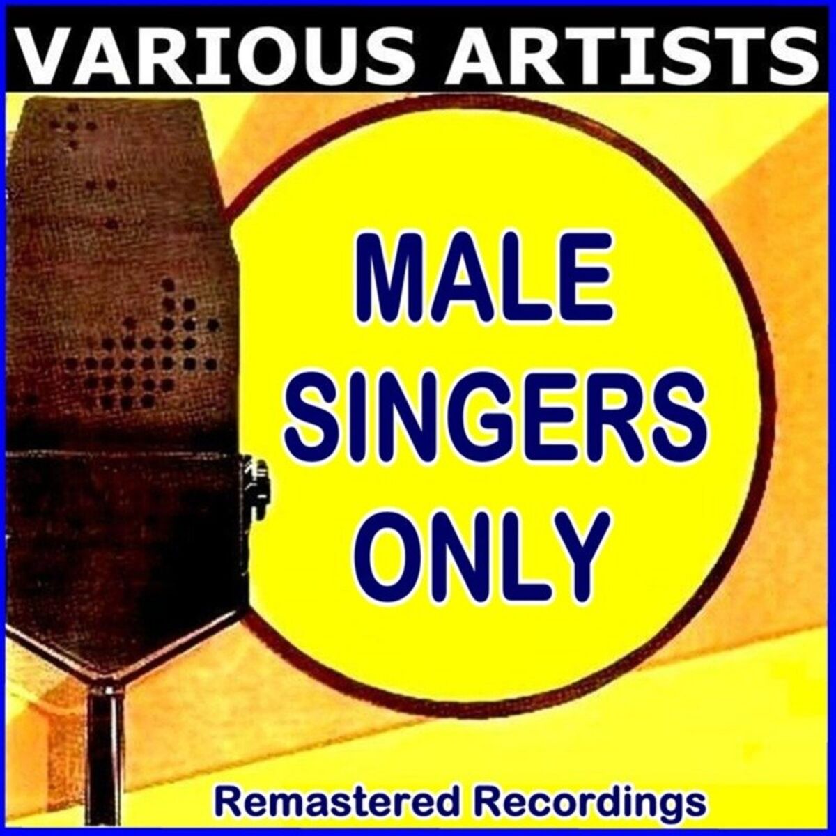 Album cover of Male Singers Only