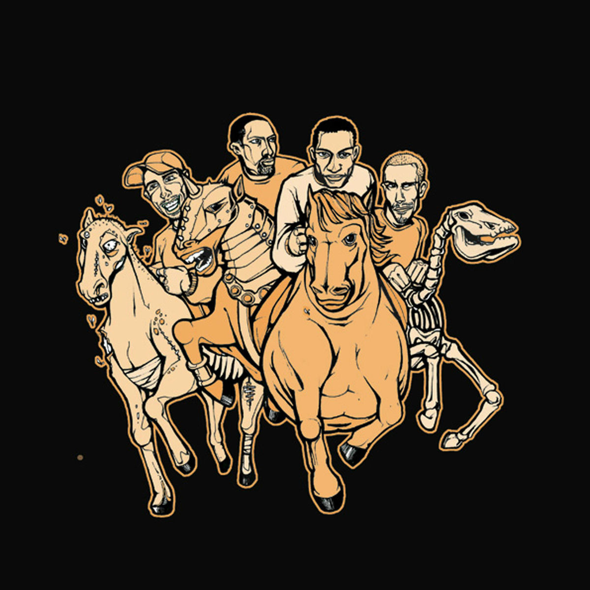 Album cover of 4 Horsemen/Not Nice