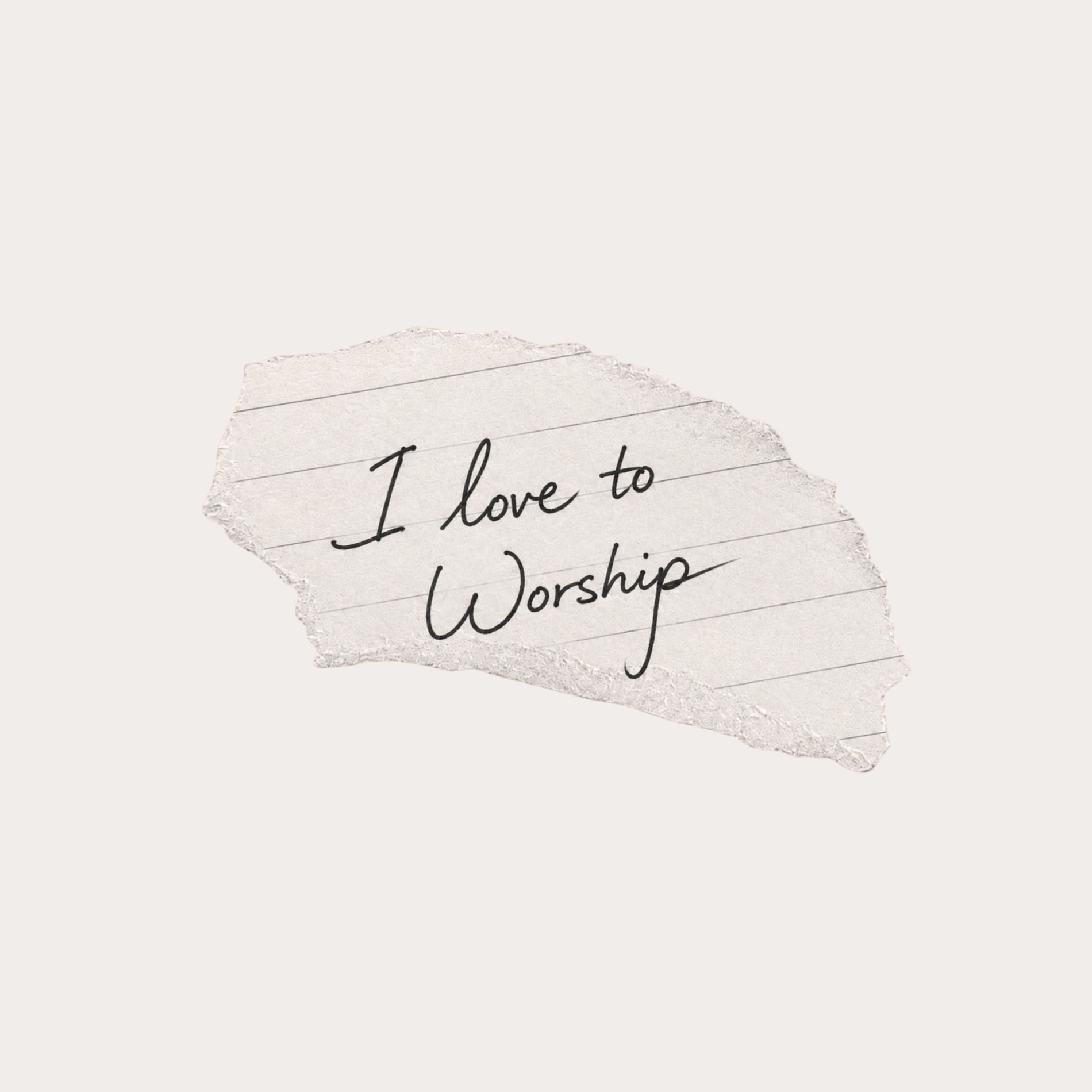 Album cover of I Love to Worship