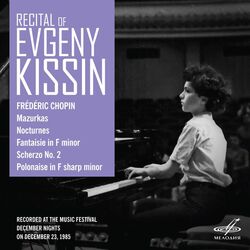 Cover of Recital of Evgeny Kissin. Moscow, December 23, 1985 (Live)