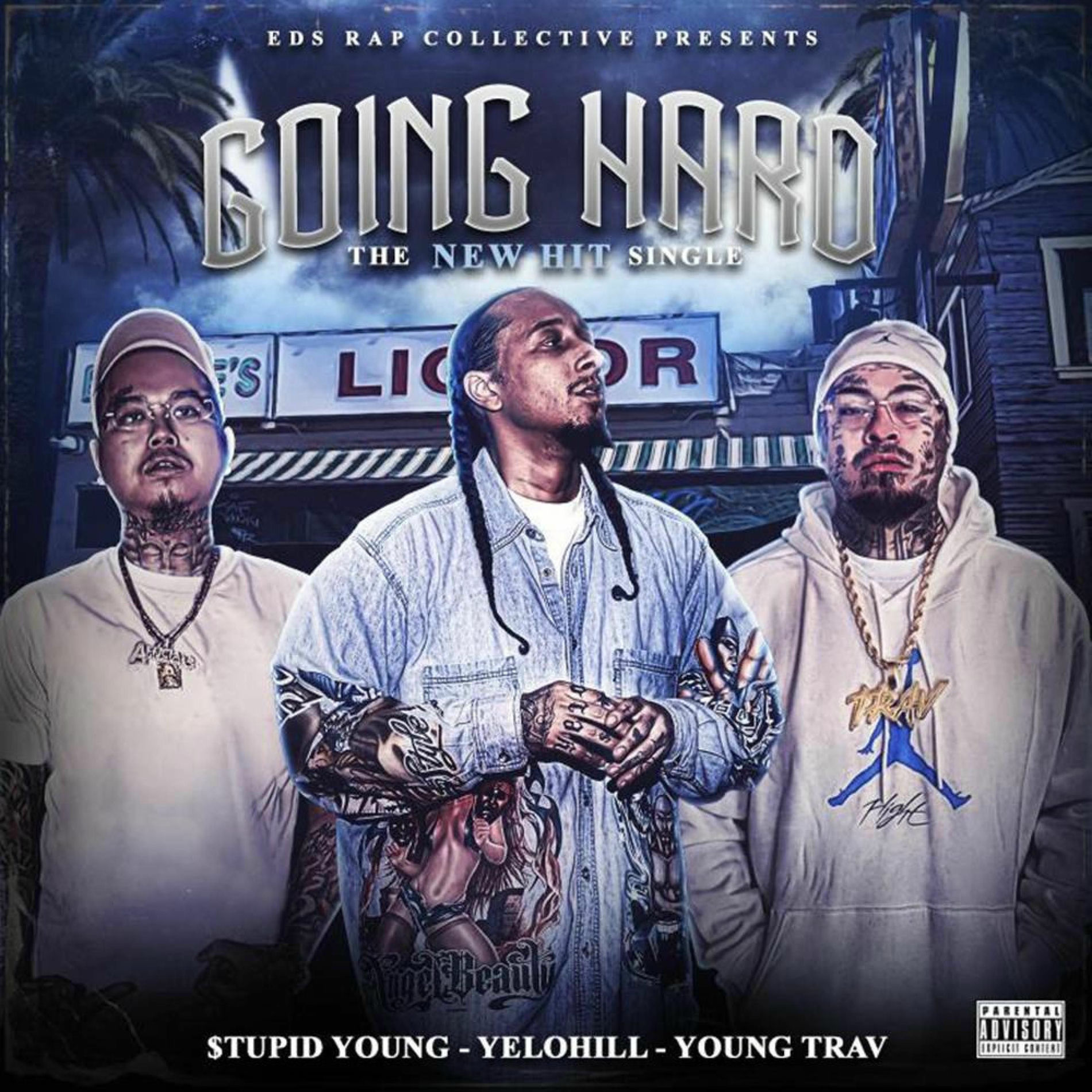 Album cover of Going Hard (feat. $tupid Young)