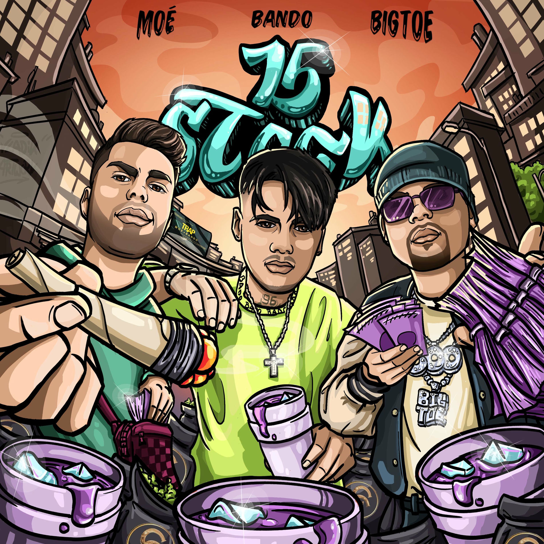 Album cover of 15. STOCK (feat. Big Toe & BANDO)