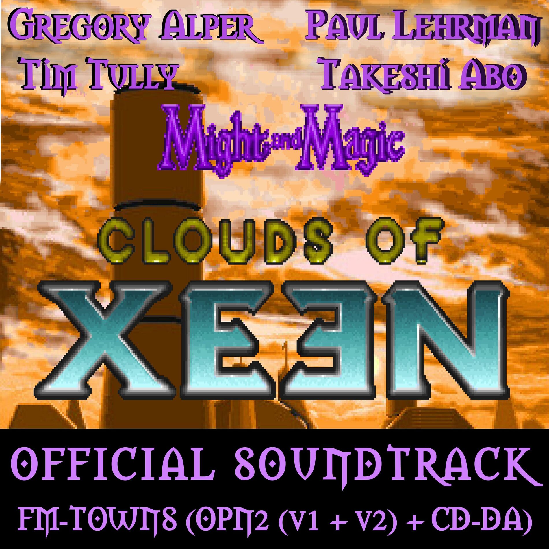 Album cover of Might and Magic IV: Clouds of Xeen: FM-TOWNS version (Original Game Soundtrack)