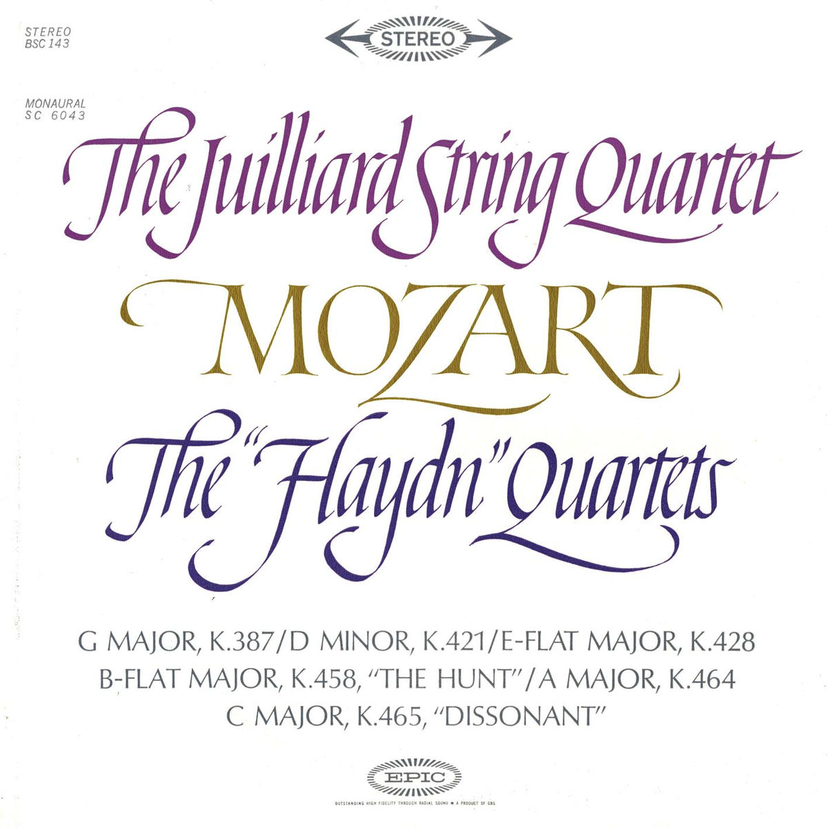 Album cover of Mozart: The Haydn Quartets