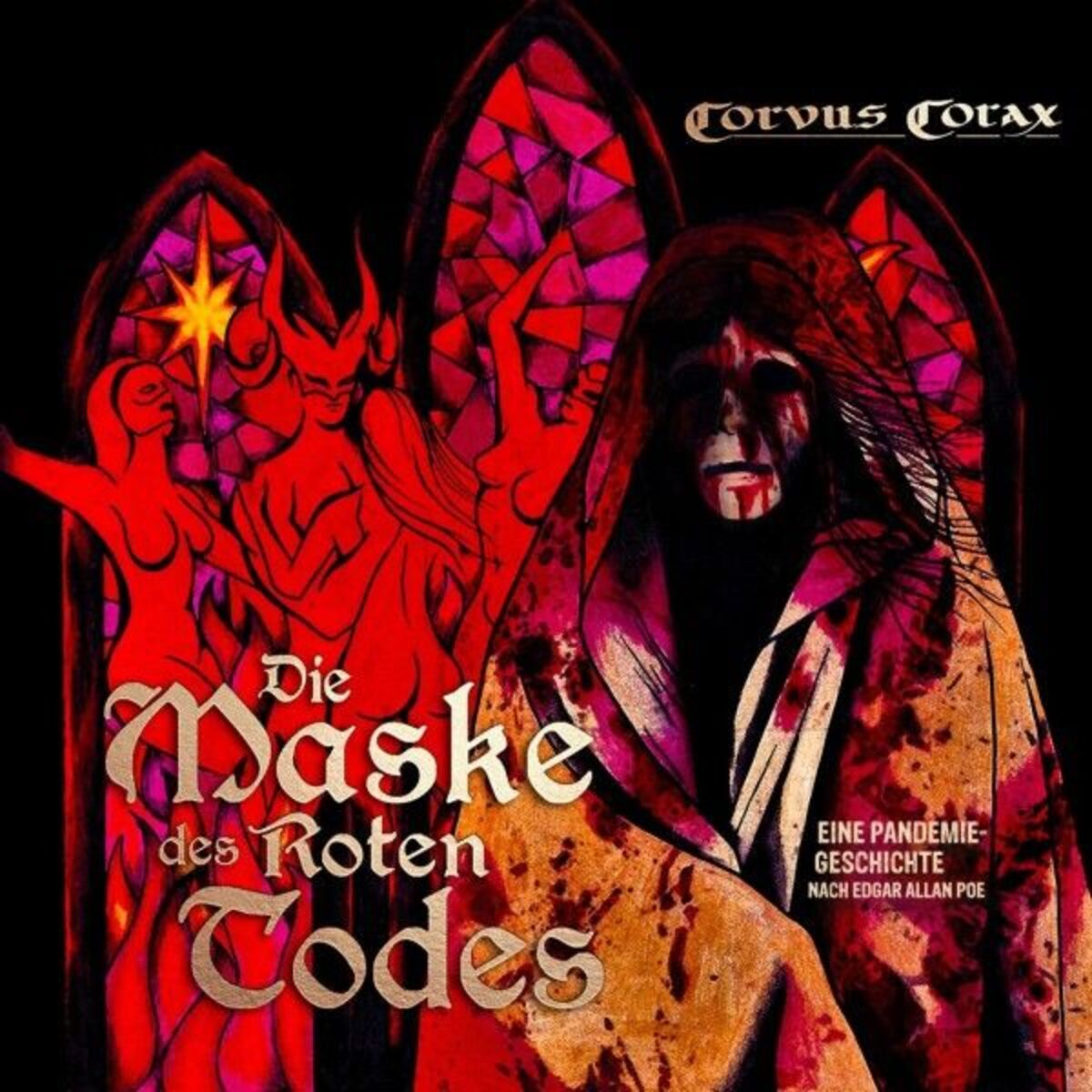 Album cover of Die Maske des Roten Todes (Eine Pandemiegeschichte nach Edgar Allan Poe)