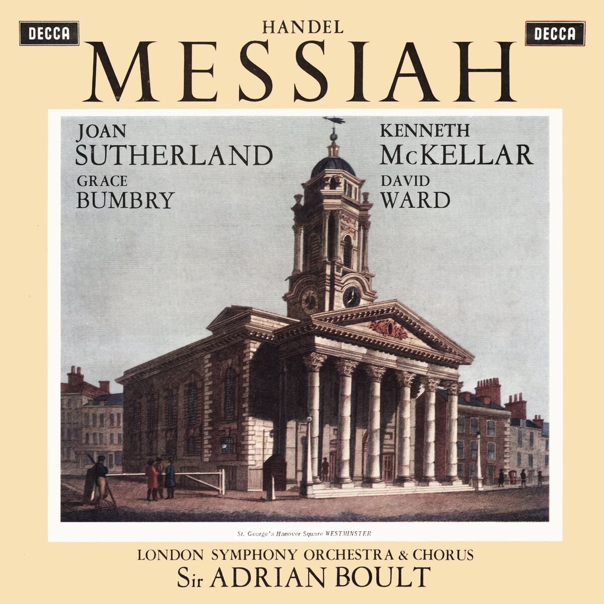 Album cover of Handel: Messiah (Adrian Boult – The Decca Legacy II, Vol. 2)