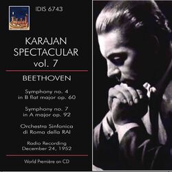 Cover of Karajan Spectacular Vol Vii World Premiere on CDRadio Rec 24 Dember, 1952