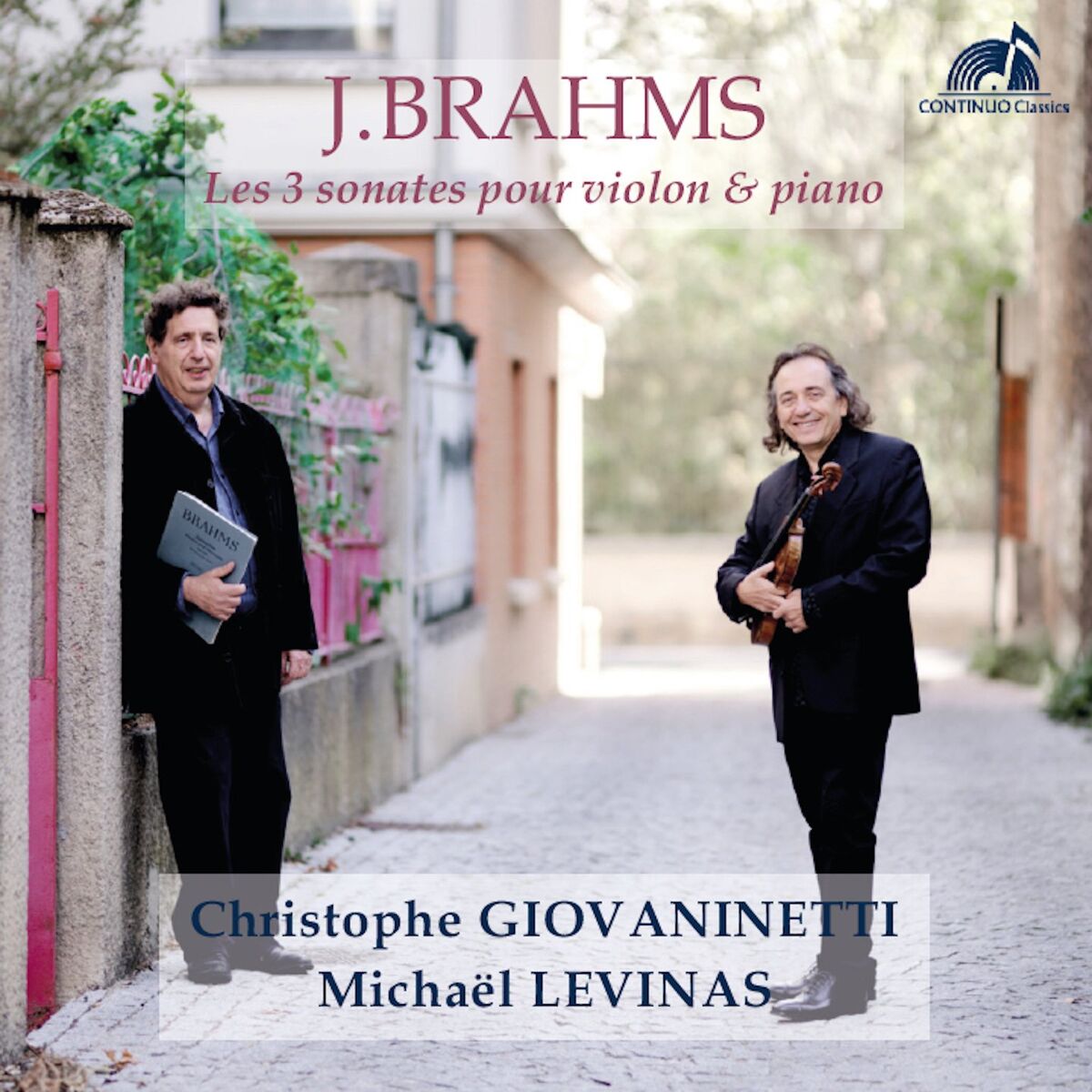 Album cover of Brahms - Les 3 sonates pour violon & piano
