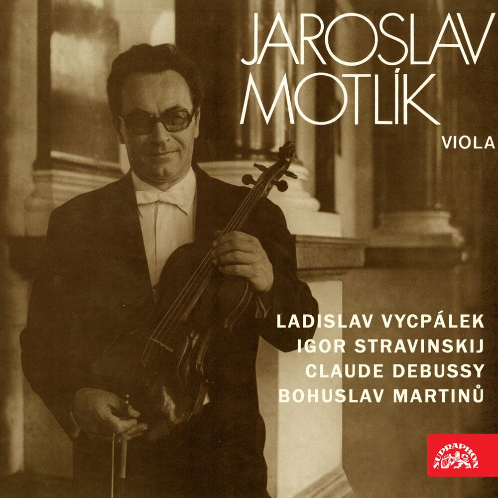 Picture of Debussy, Martinů, Stravinsky, Vycpálek: Jaroslav Motlík