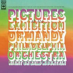 Cover of Mussorgsky: Pictures at an Exhibition