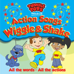 Cover of Action Songs: Wiggle & Shake