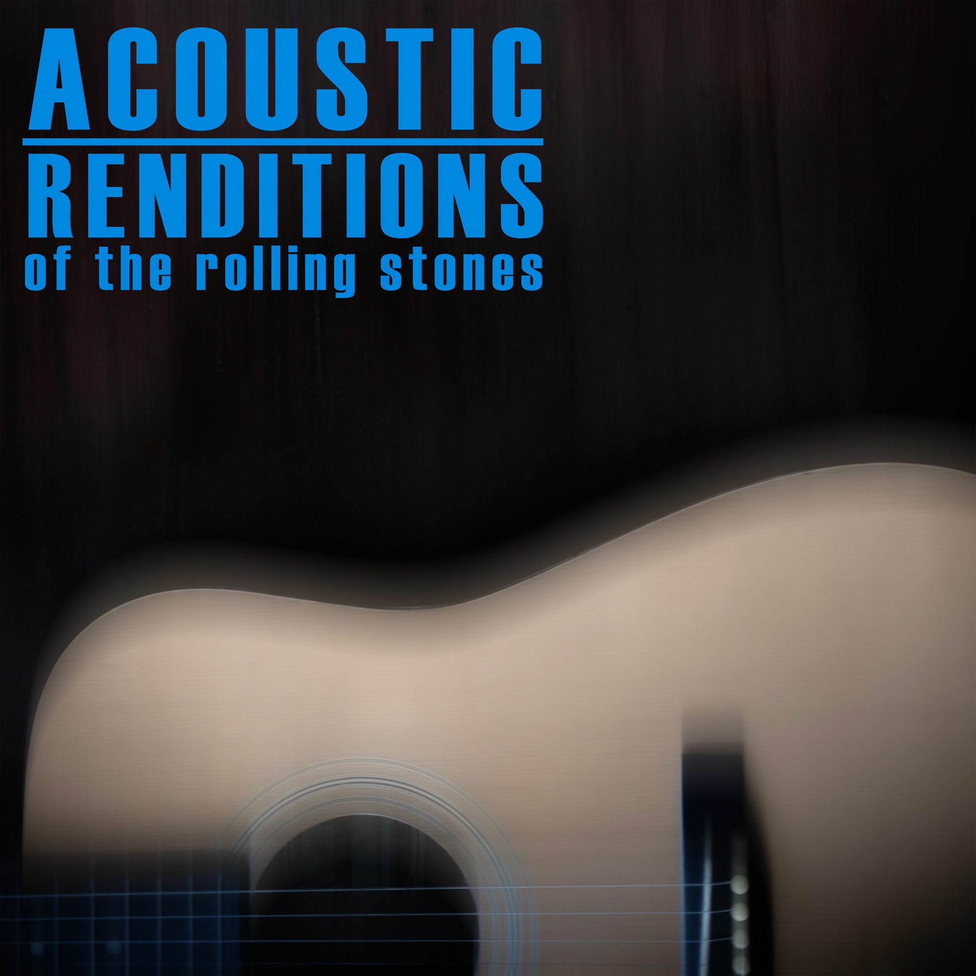 Album cover of Acoustic Renditions of The Rolling Stones (Instrumental)
