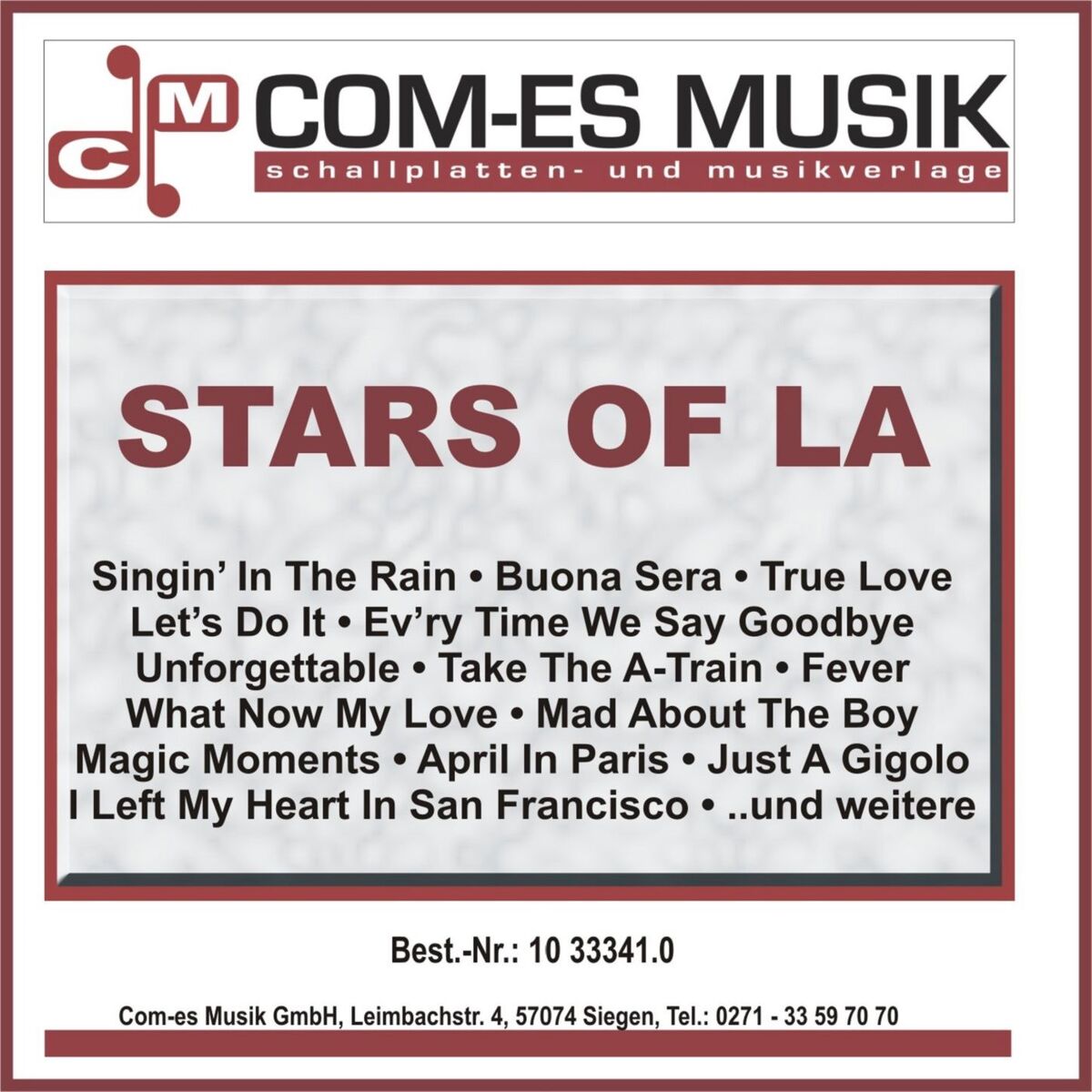 Album cover of Stars of LA