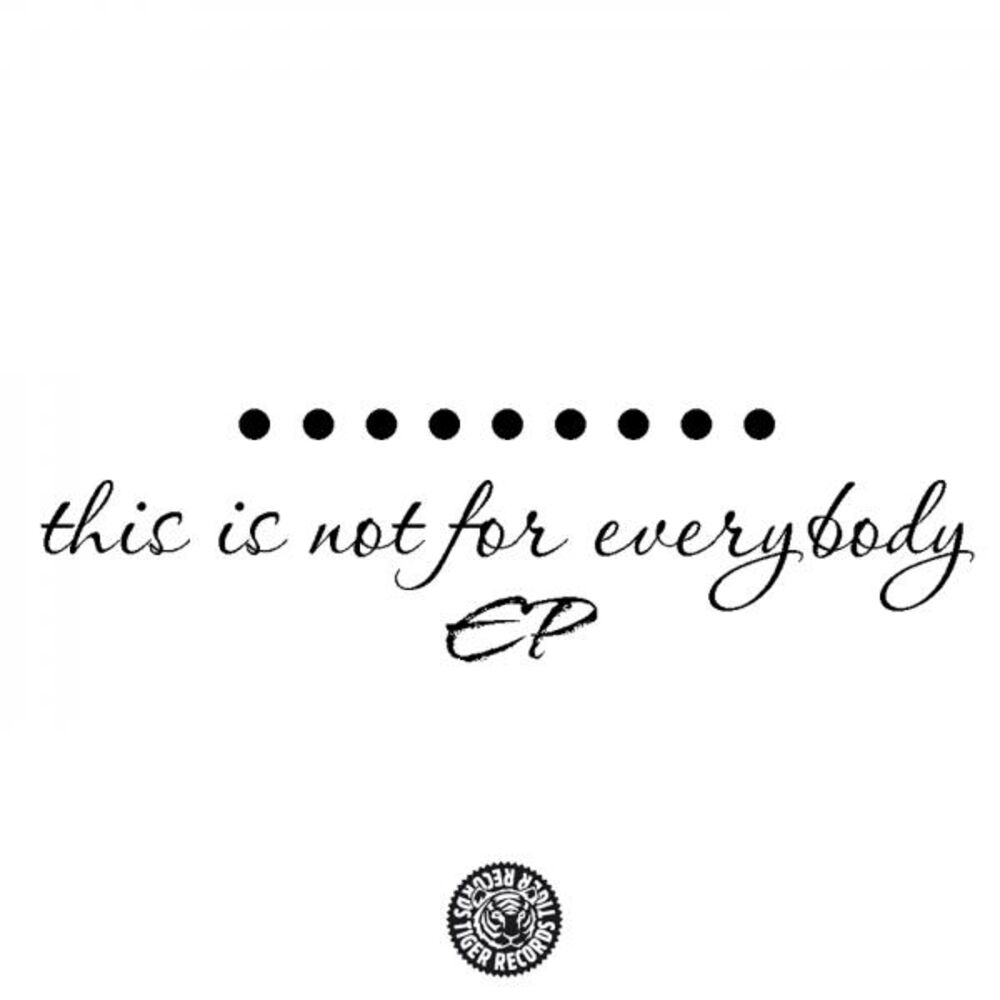 Picture of This Is Not for Everybody EP