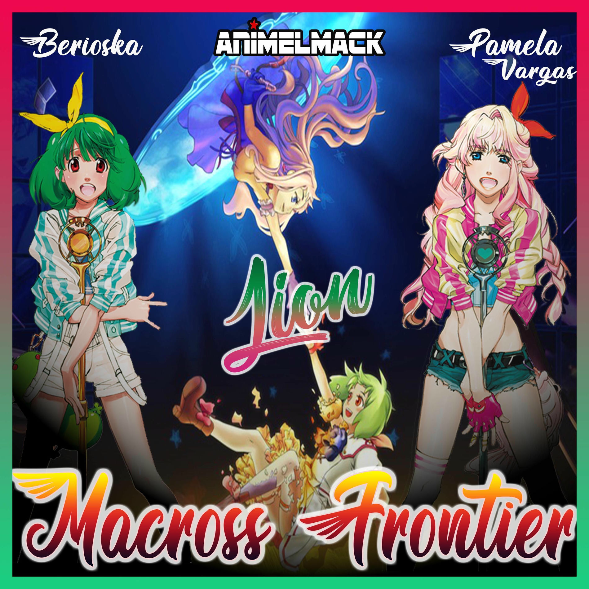 Album cover of Lion (Macross Frontier) [feat. Animelmack & Pamela Vargas]