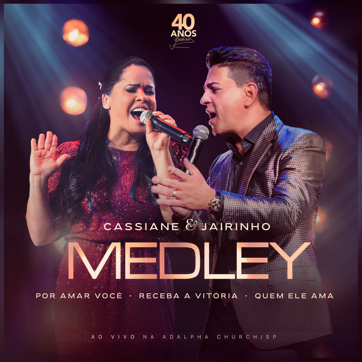 Album cover of Medley (Por Amar Você / Receba a Vitória / Quem Ele Ama) (Ao Vivo)