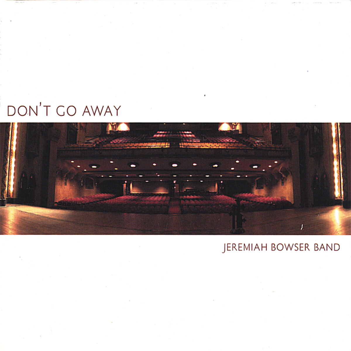 Album cover of Don't Go Away
