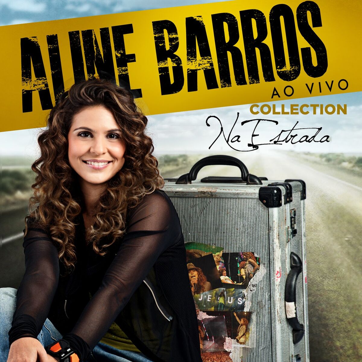 Album cover of Aline Barros na Estrada Collection (Ao Vivo)