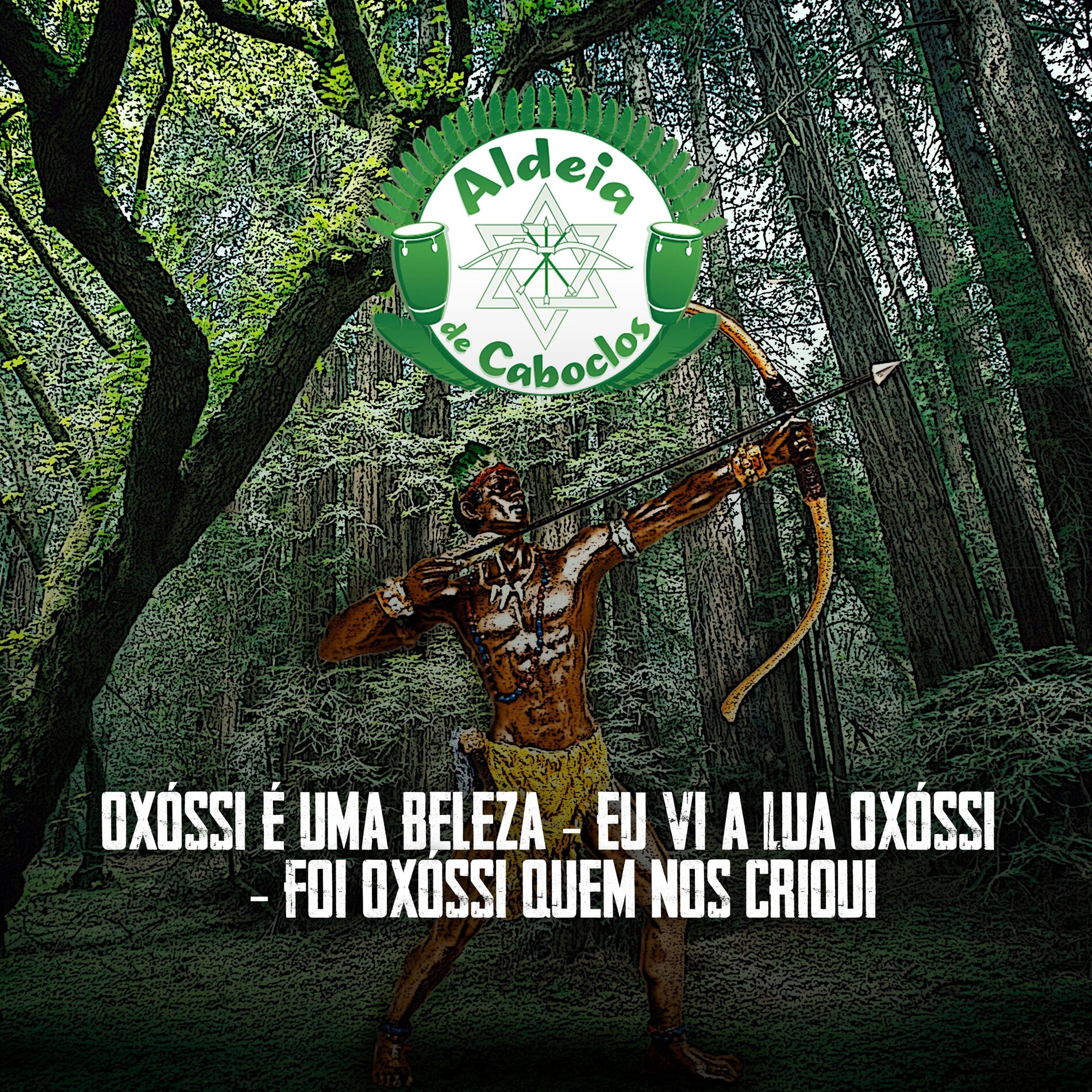 Album cover of Oxóssi É uma Beleza / Eu Vi a Lua Oxóssi / Foi Oxóssi Quem Nos Criou