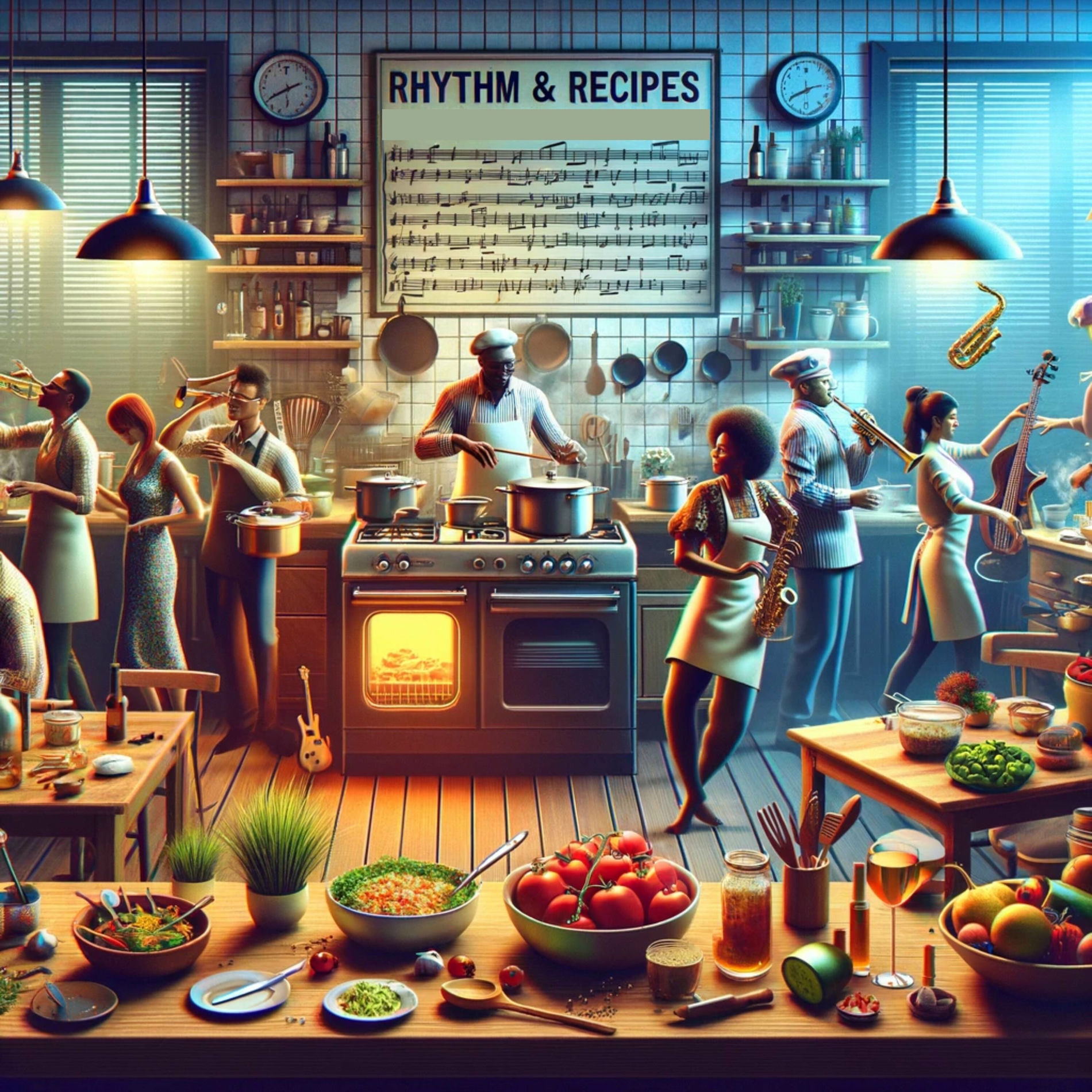 Album cover of Rhythm & Recipes: Culinary Jazz for Creative Cooking Nights