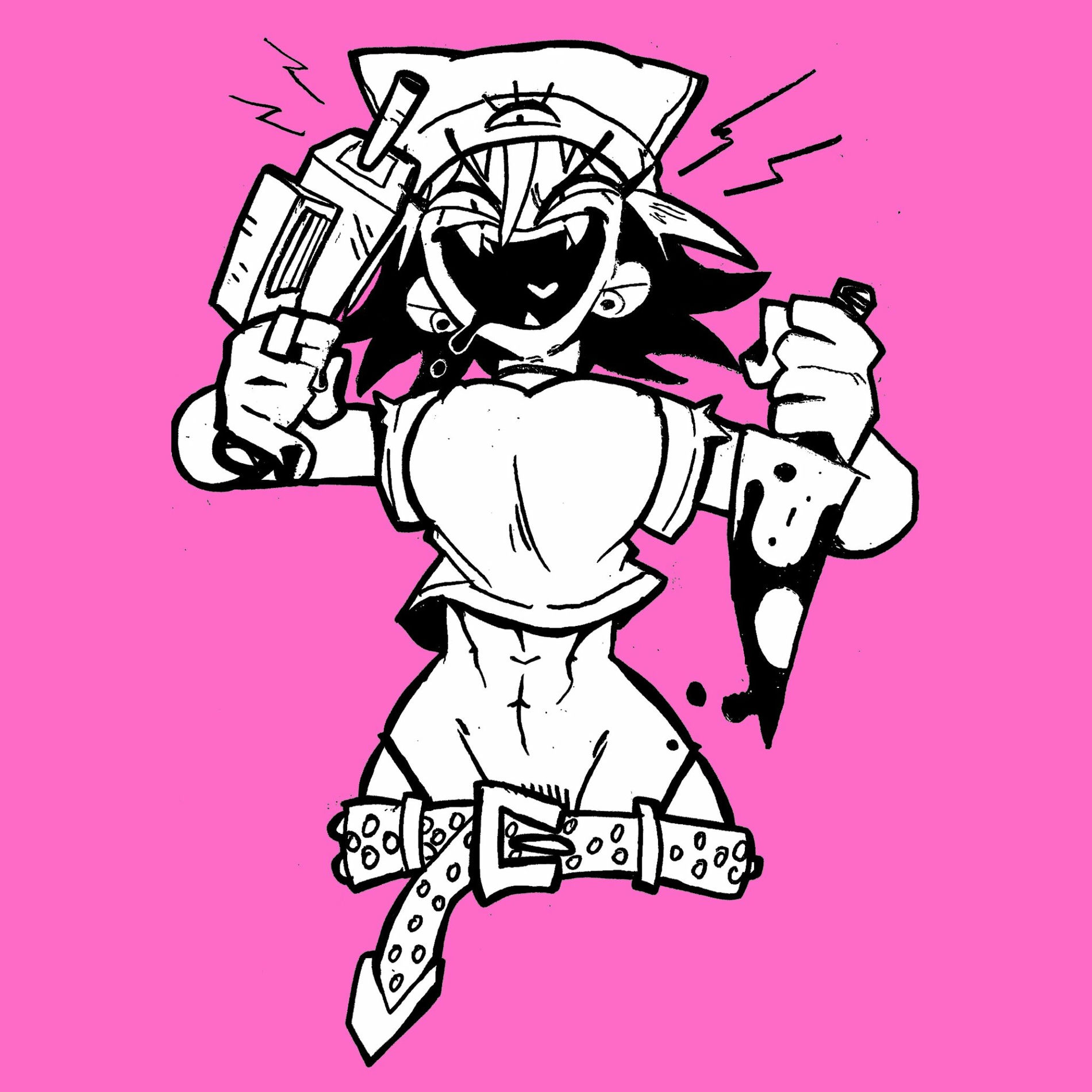 Album cover of >:3