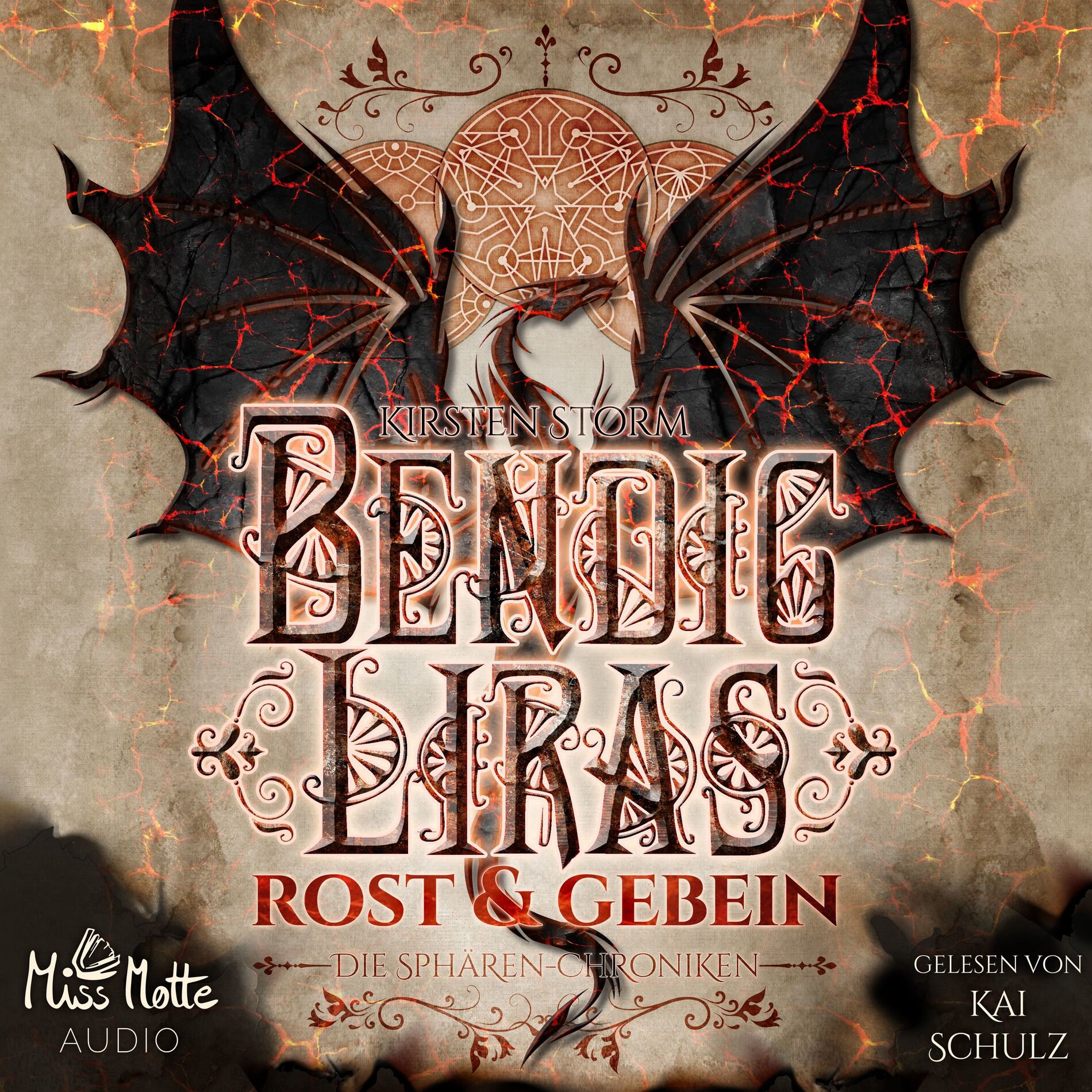 Album cover of Bendic Liras: Rost und Gebein (Die Sphären-Chroniken 2)