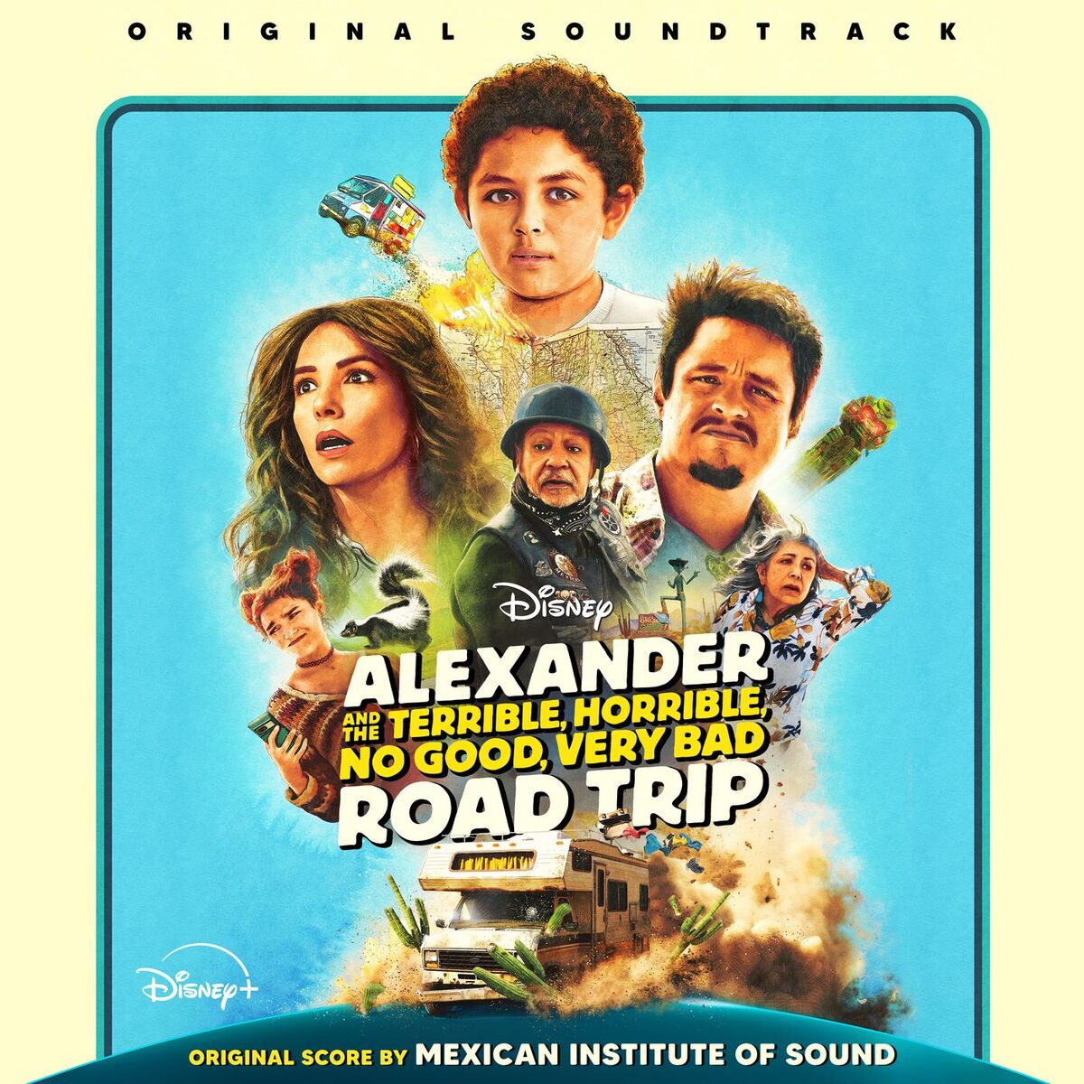 Album cover of Alexander and the Terrible, Horrible, No Good, Very Bad Road Trip (Original Soundtrack)
