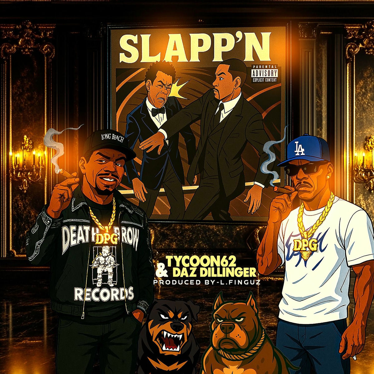 Album cover of Slapp'N (feat. Daz Dillinger)