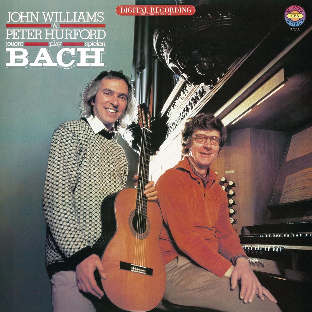 Picture of John Williams and Peter Hurford Play Bach