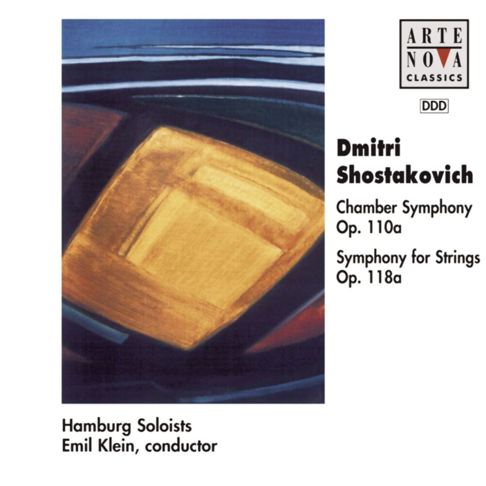 Picture of Shostakovich: Chamber Sym. Op. 110 a/Symphony For Strings Op 118 a