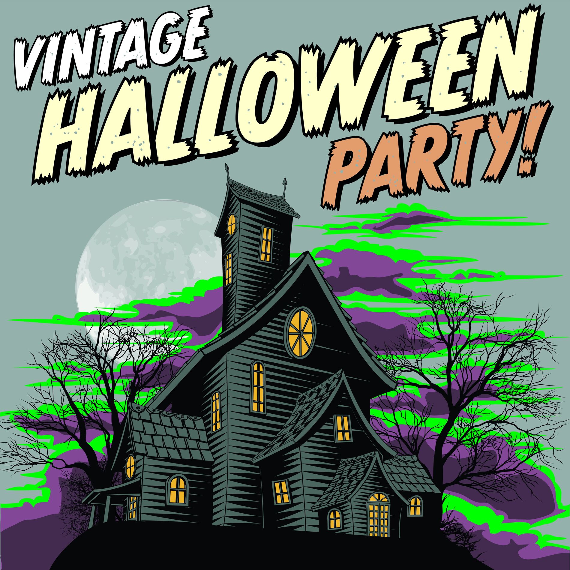 Album cover of Vintage Halloween Party!