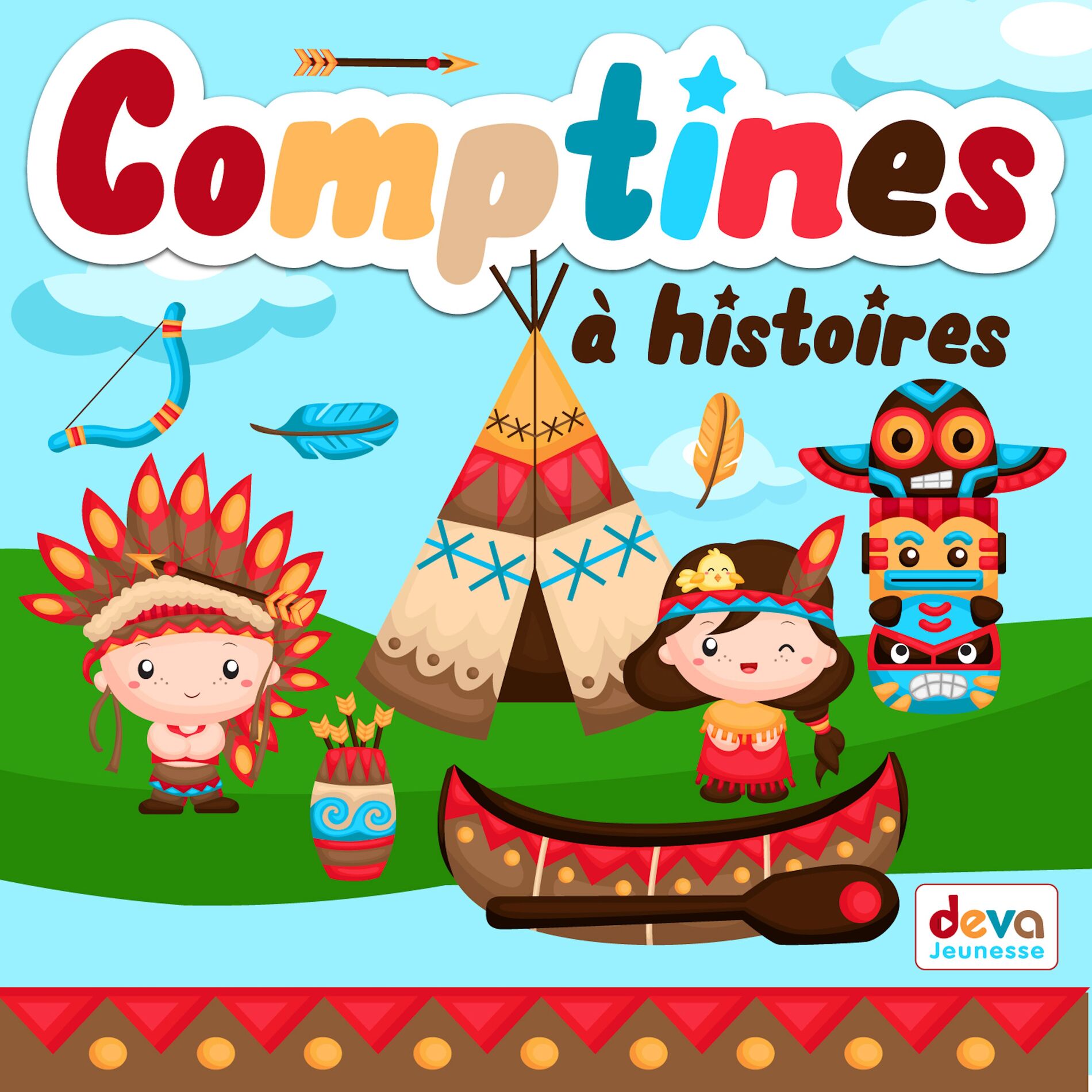 Album cover of Comptines à histoires