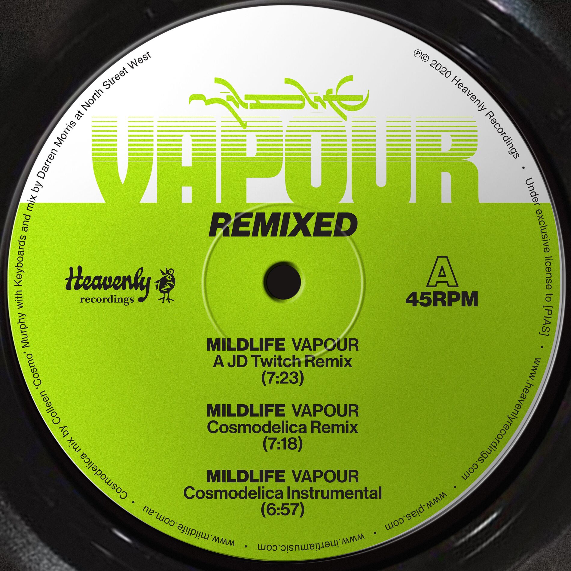Album cover of Vapour (Remixes)