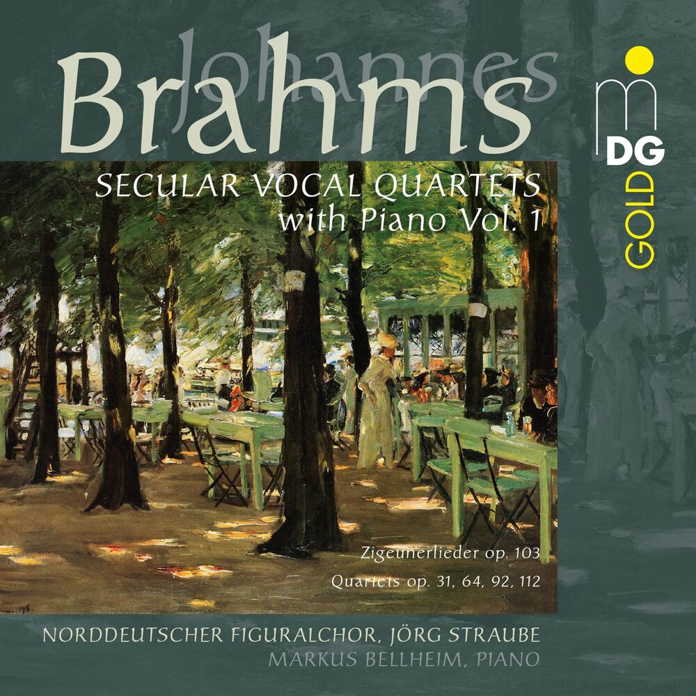 Picture of Brahms: Secular Vocal Quartets with Piano, Vol. 1