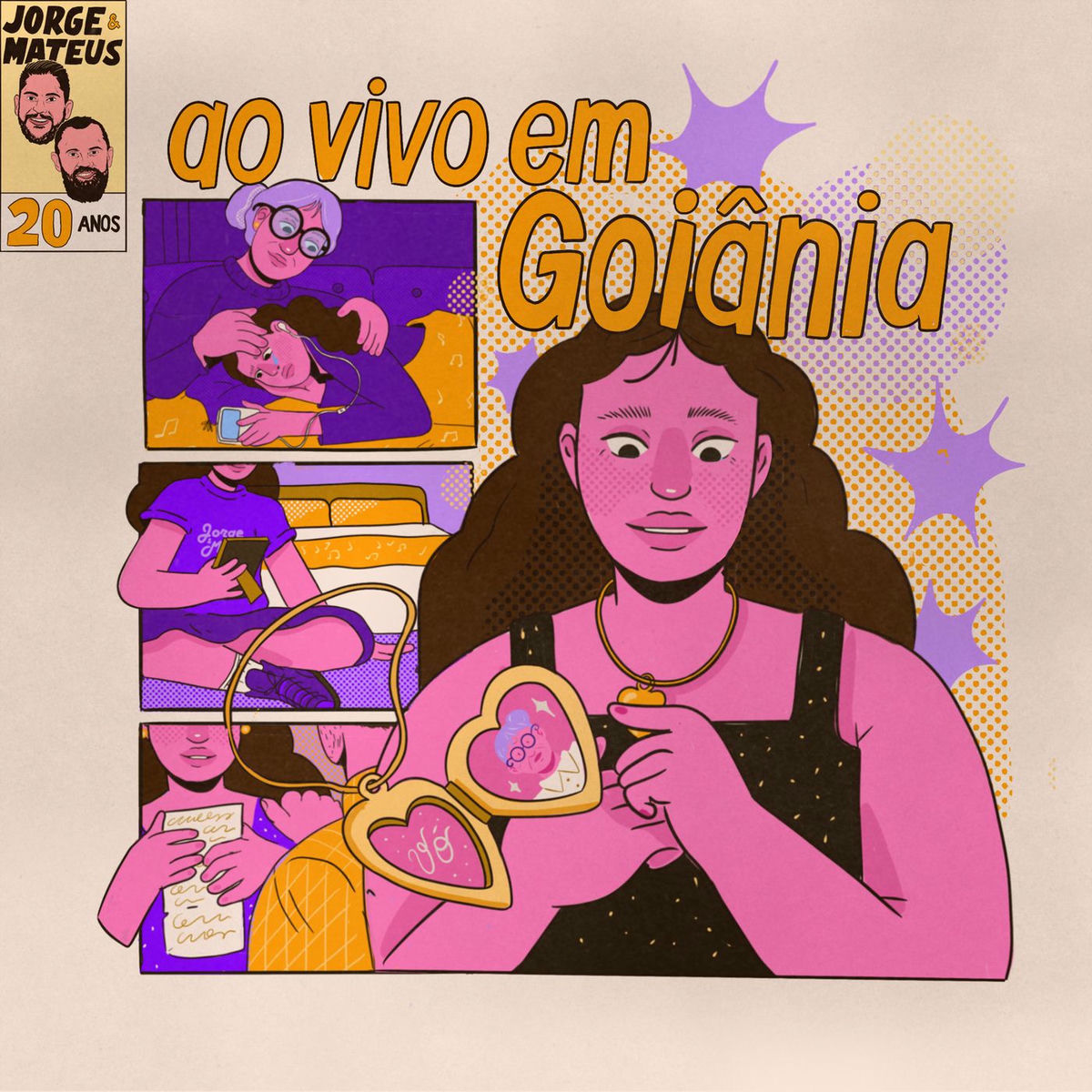 Album cover of Jorge & Mateus Ao Vivo Em Goiânia (Ao Vivo Em Goiânia / 2007)