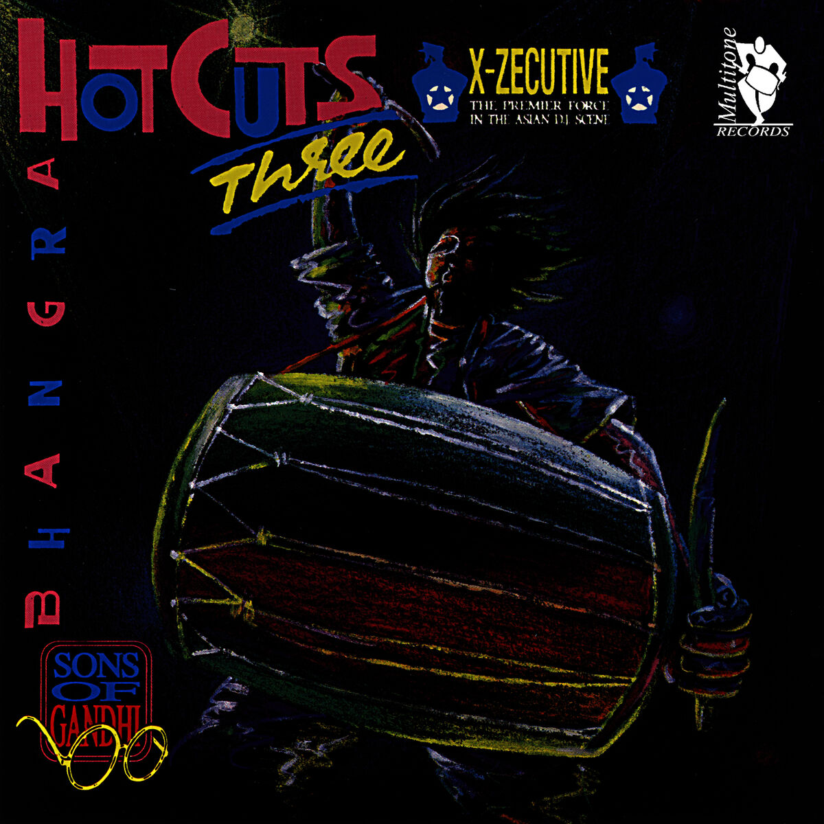 Album cover of Bhangra Hot Cuts Three