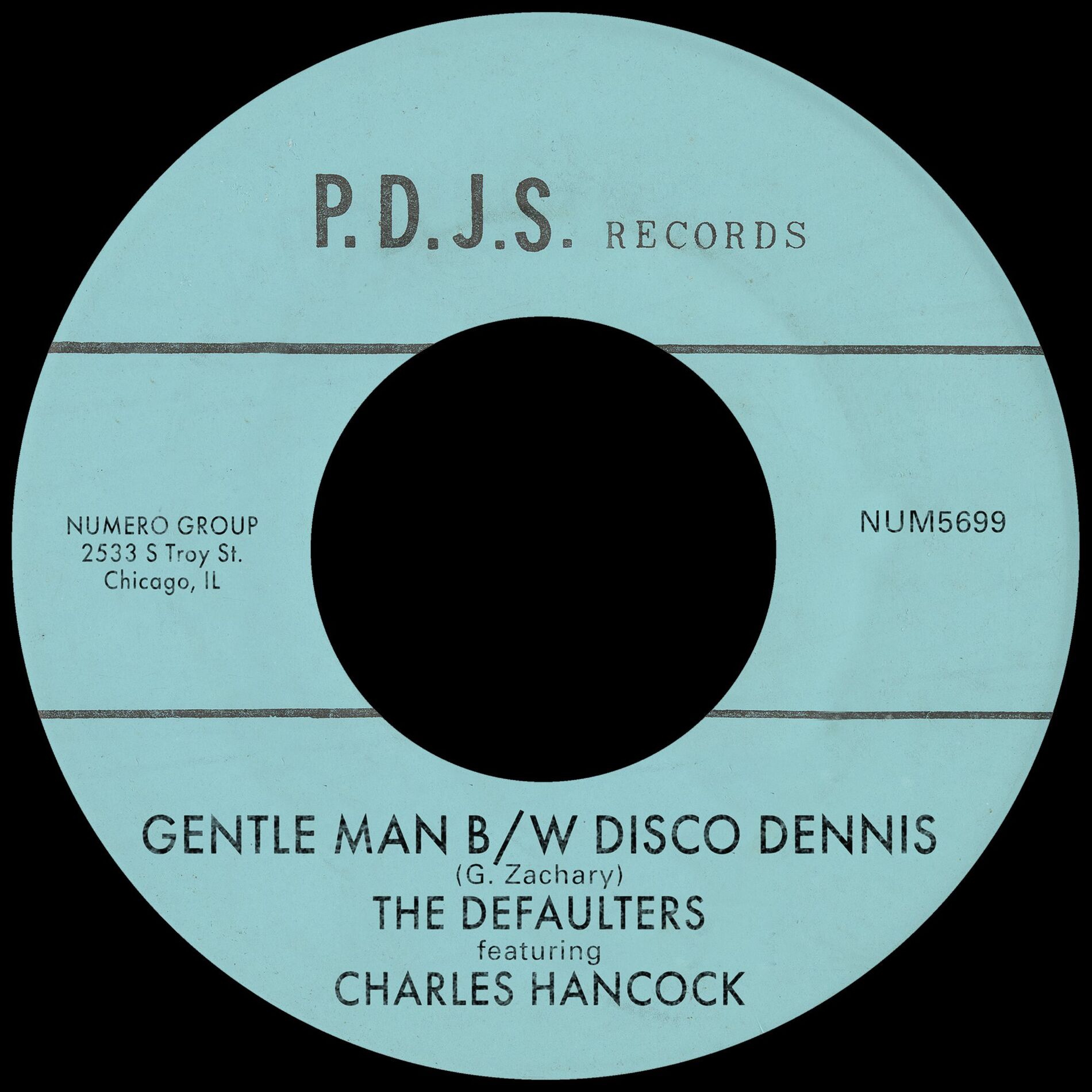 Album cover of Gentle Man b/w Disco Dennis
