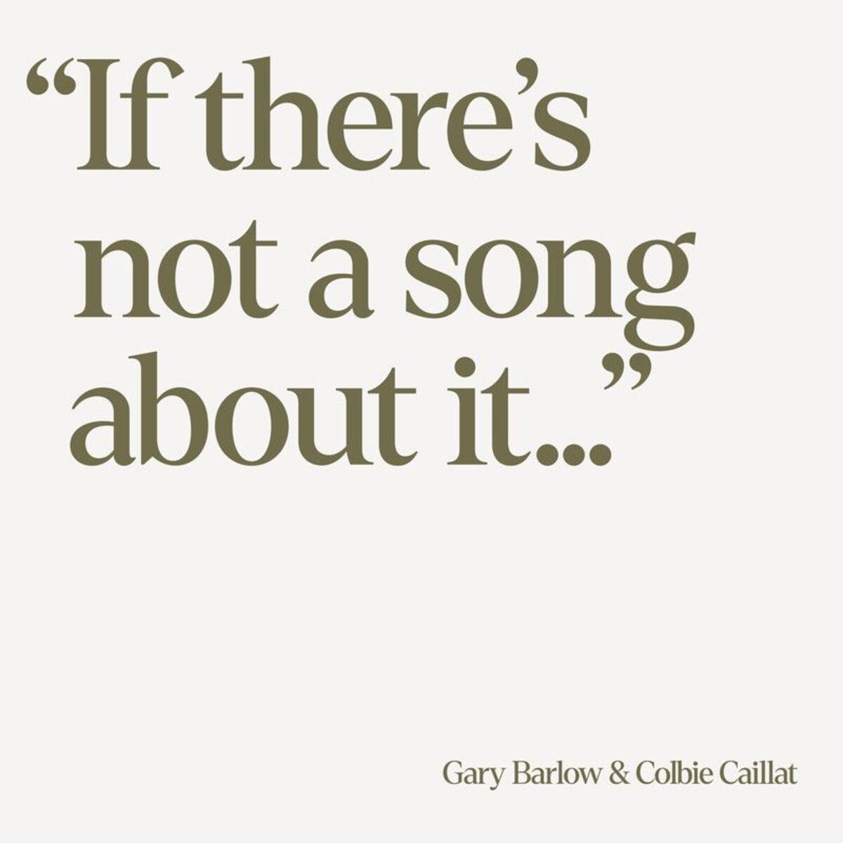 Album cover of If There’s Not a Song About It