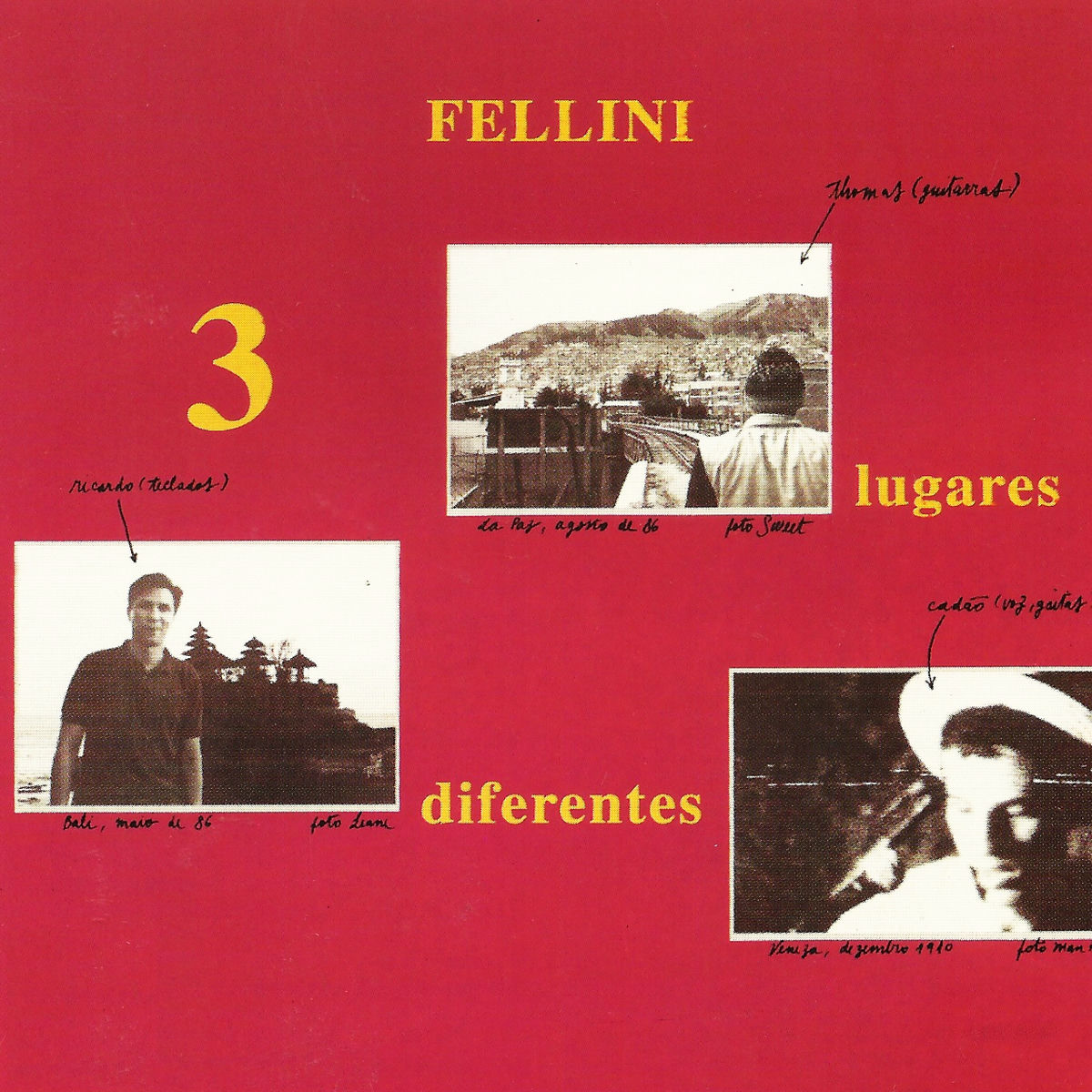 Album cover of 3 Lugares Diferentes